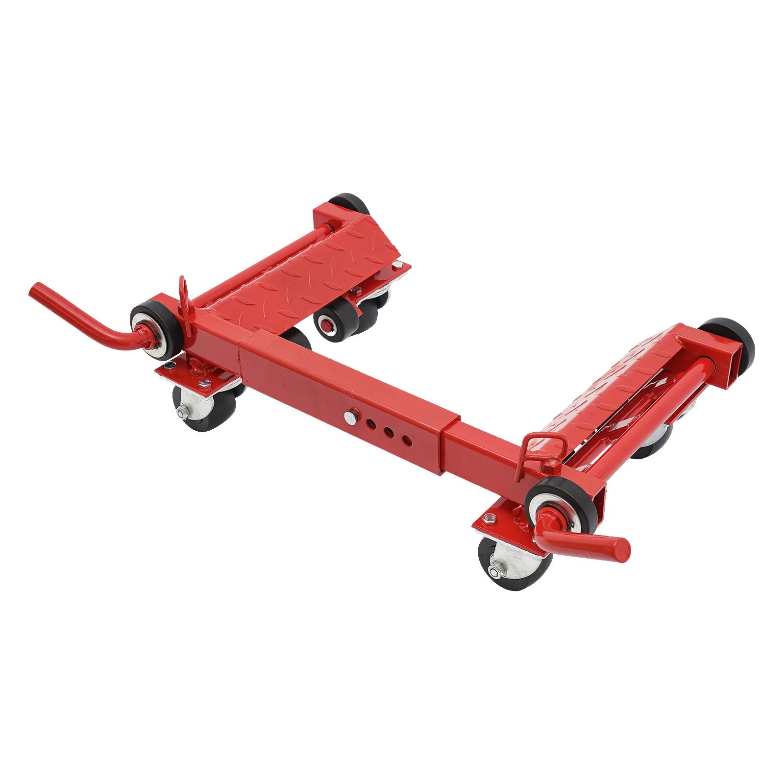 

24.4*15.55*7.87in 1Ton Wheel Dolly Car Wheel Dolly Lever Type Car Moving Dolly SUV and Mover Model for Easy Car Wheel Lifting