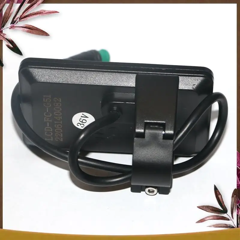 AB59-Electric Bike Ebike Spare Parts Accessories Controller G51 LCD Display 5Pin Electric Scooter Accelerator Waterproof Connect