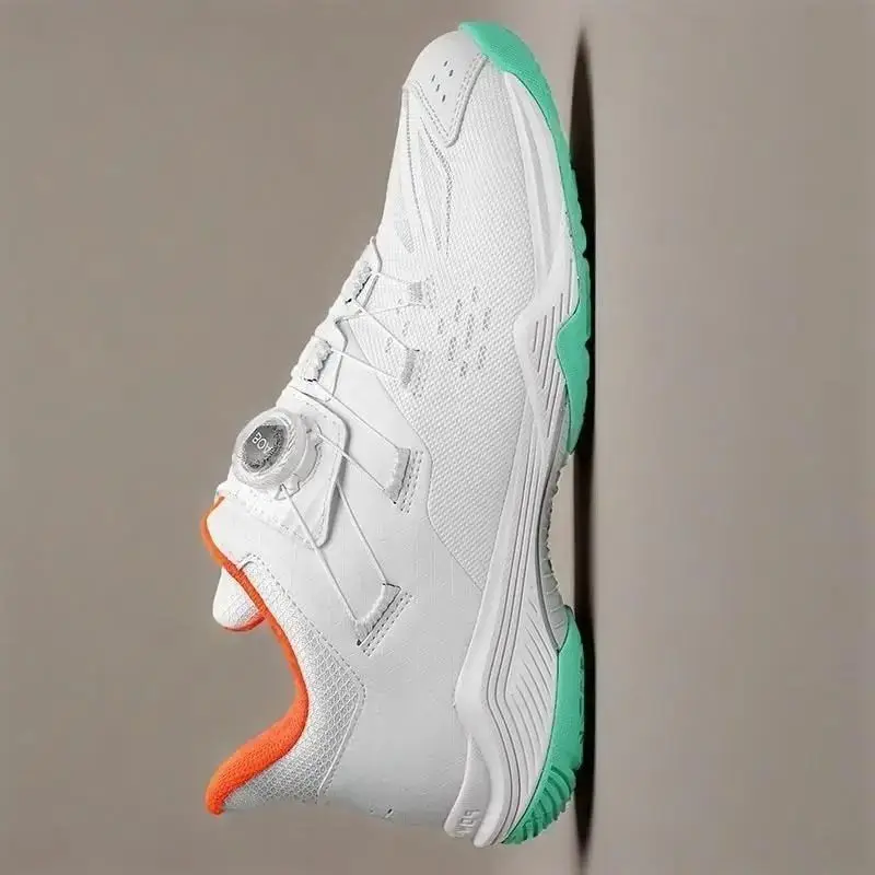 

2025 New Men's and Women's Badminton Shoes Breathable Outdoor Badminton Sneakers Non-Slip Training Tennis Shoes