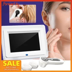 500PX Multifunctional Skin Hair Detector 7Inches HD Screen Facial Skin Analyzer Scalp Hair Follicle Detection Magnifier Machine