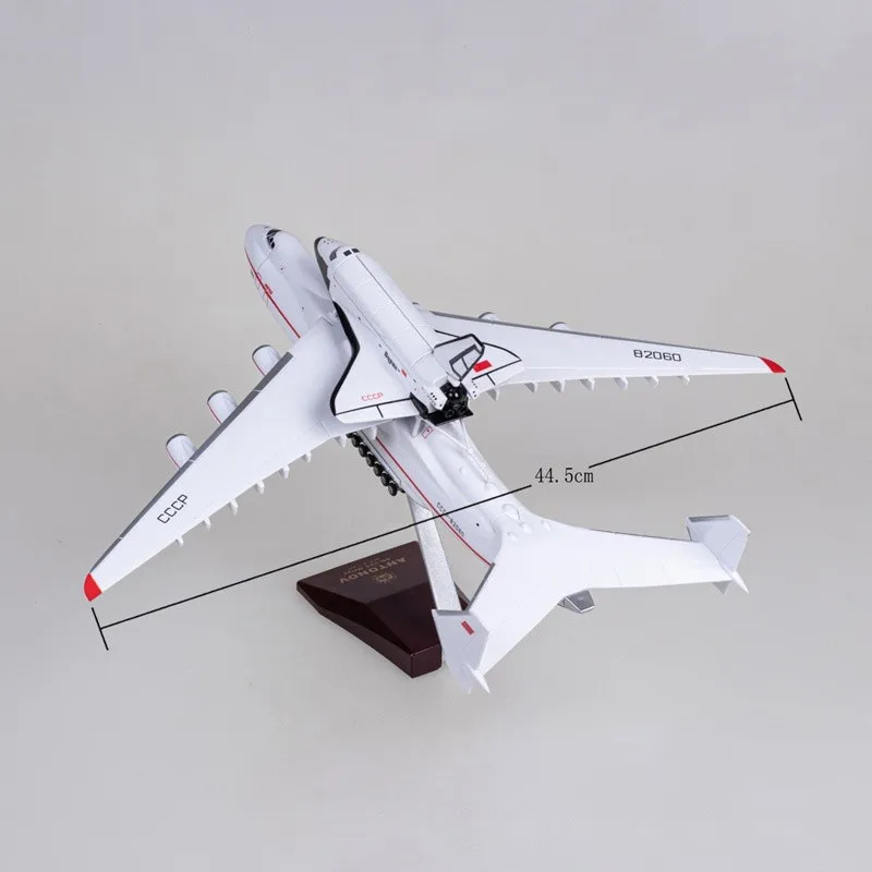 1/200 scale 2 in 1 42cm Antonov An 225 Model Maria Ukraine Transport Plane Aircraft Collection Gift The Space Shuttle Buran AN22