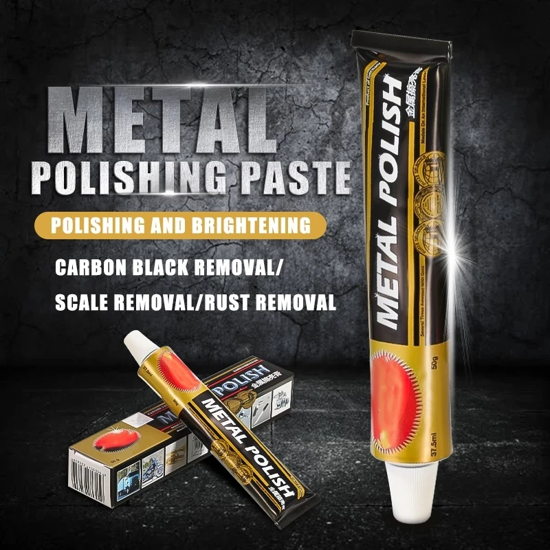 50G/100G Metal Polish Cream Ijzer Polijsten-Plakken Roest Remover Multifunctionele Schurende Pasta Koper roestvrij Staal Schoonmaken