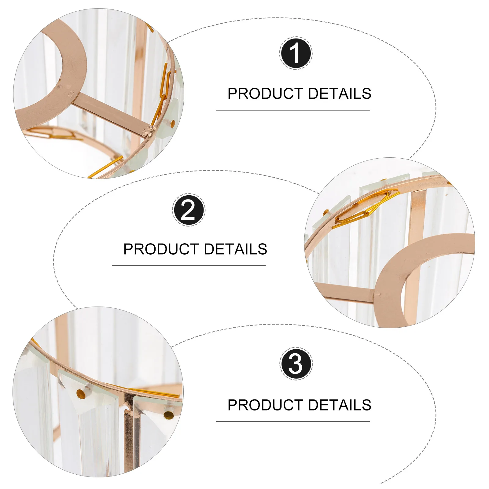 الكريستال غطاء مصباح السقف المعادن الفن عاكس الضوء غطاء خفيف دائم رومانسية غرفة نوم غرفة المعيشة الإضاءة الكريستال غطاء مصباح