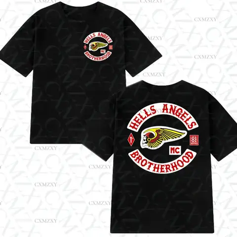 8 best sales Hells Angels t-shirts - №5