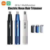 Xiaomi Mijia Electric Nose Hair Trimmer IPX5 Waterproof Rechargeable Portable 2 In 1 Mini Male Female Ear Eyebrows Hair Clippers