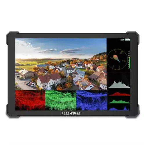 FEELWORLD T10 10.1inch 500cd/m² Camera Field Monitor Portable 1920x1200 4K 3D LUT IPS HDR Touch Screen Display