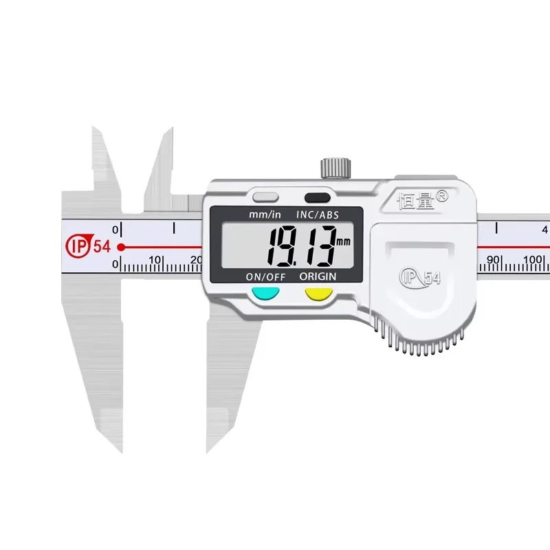 

IP54 Stainless Steel Digital Caliper 0.01mm High Precision for Depth Step Height Inner and Outer Diameter Measurement