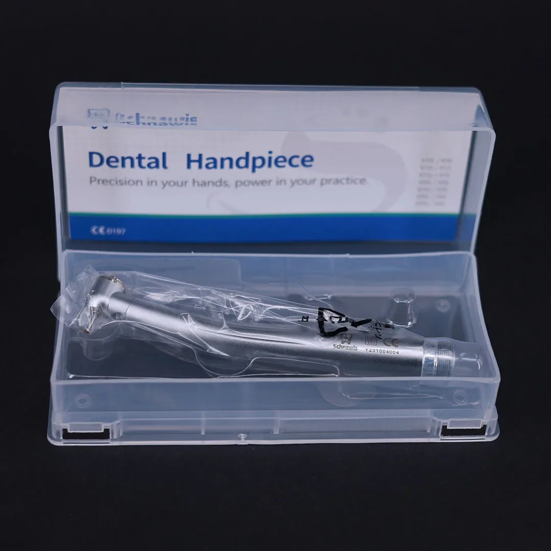 Dental LED E-generator Push Button High Speed Handpiece Air Turbine Triple Water Spray Hand piece 4hole 2hole