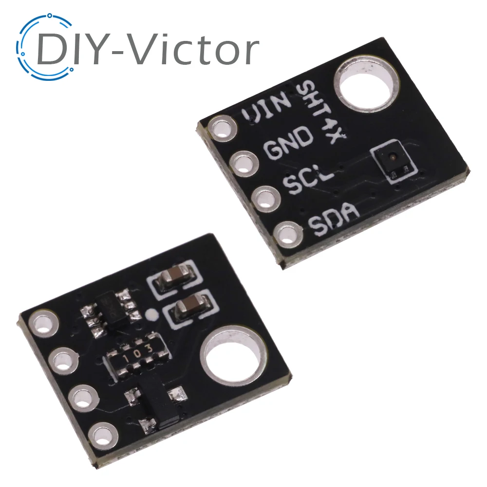 SHT40 SHT41 Temperature And Humidity Sensor IIC Interface Module Breakout Weather for Arduino