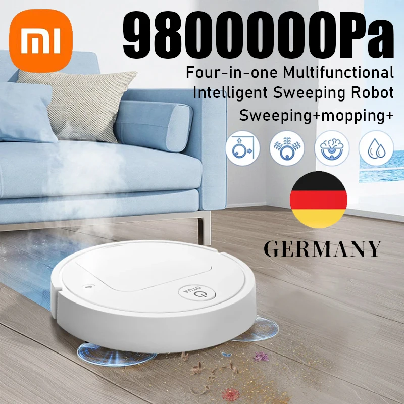 

Xiaomi 2024 New USB Rechargeable 5-in-1 Robot Vacuum Cleaner Automatic Cleaning Sweeping Machine Wet Mopping Vacuum Cleaners