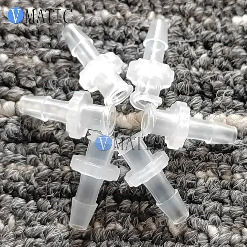 Free Shipping Pack Of 10 X 5/32 Inch Barb Female Luer Lock Tapered Syringe Fitting (Polyprop) Connector Adapter