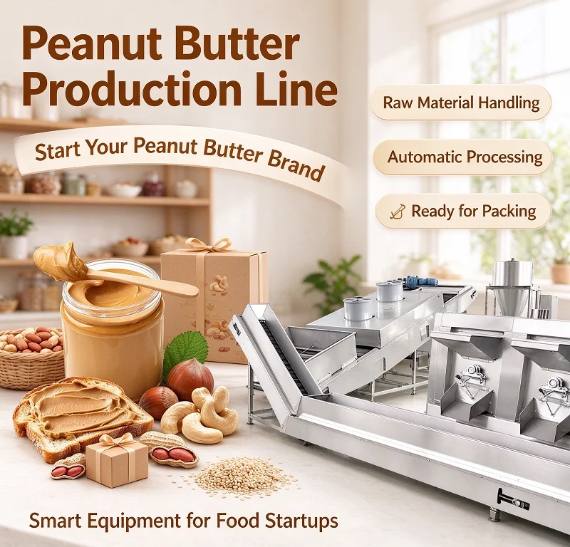 Horizontal Peanut Butter Making Machine Commercial Colloid Mill Sesame Almond Cashew Grinder Equipment