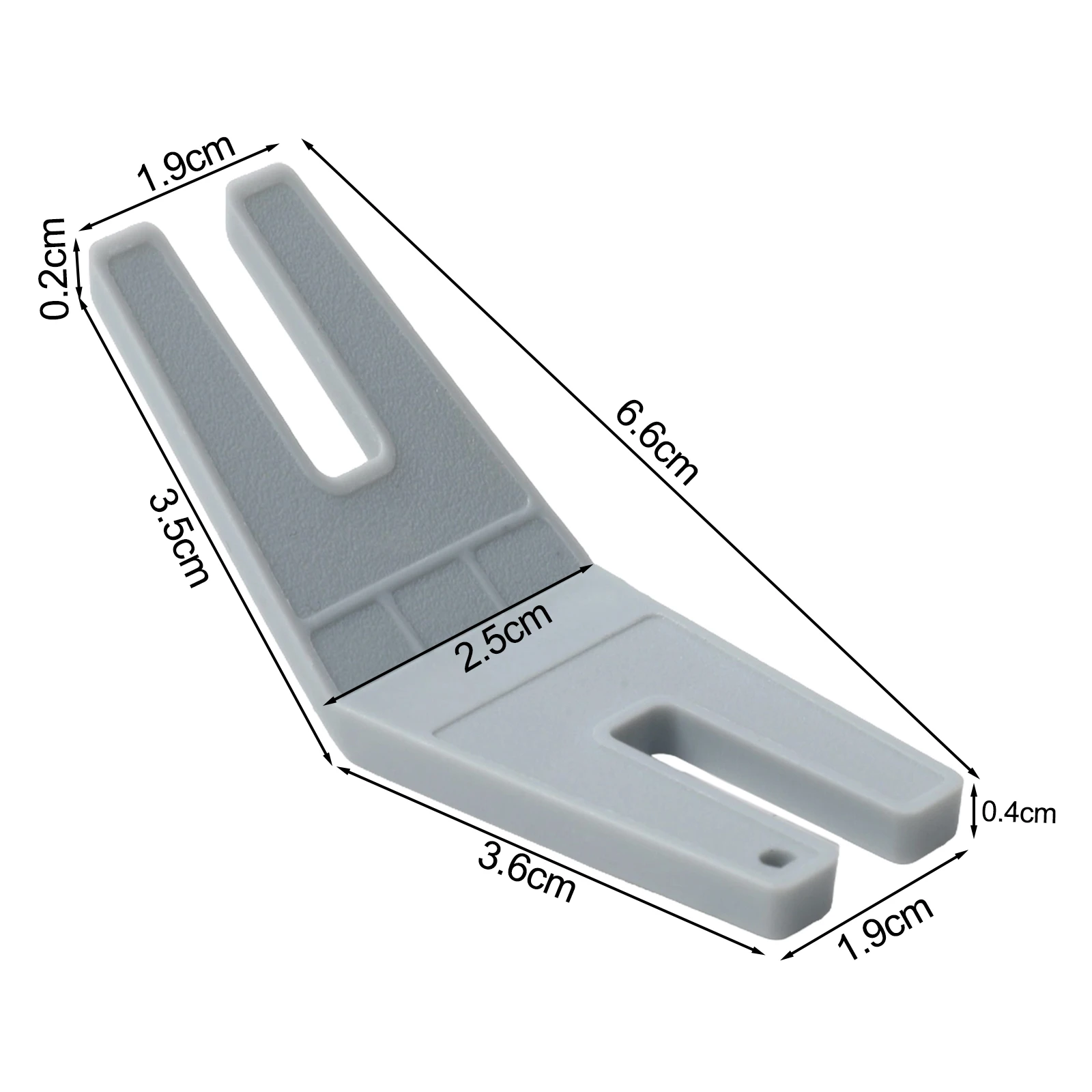Seam Board Board For All Sewing Machines L Size 6.6*0.4*2.5 L Light Blue L Size 6.6*0.4*2.5 L Light Blue None None