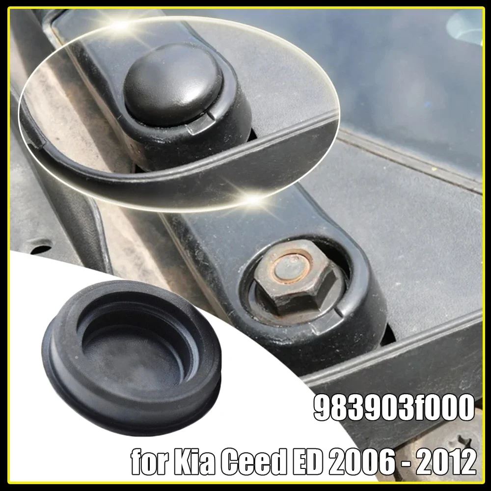 

Крышка-заглушка для болта переднего стеклоочистителя Kia Cee'D Ceed ED, сменная деталь, натуральный каучук, черный цвет, антикоррозийная, износостойкая