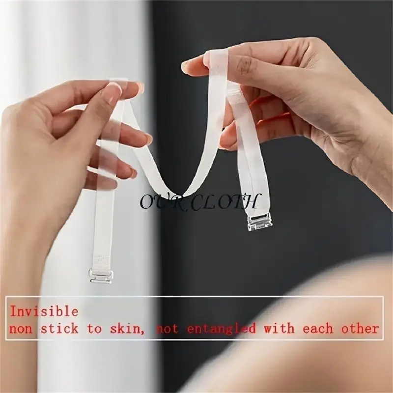 Halter Strap Adhesive Bra for Women with Teardrop Cups, Plain Cups and Front Clasp for Light Dress Styling Daily Y1AC