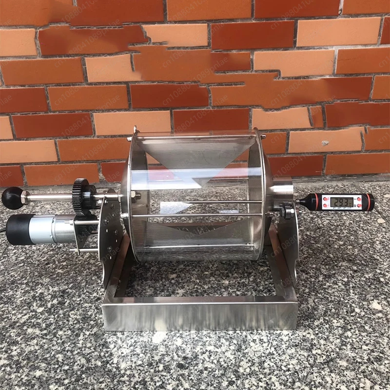 HD-300 Coffee Bean Roaster Stainless Steel Coffee Bean Roasting Machine  50-450G Coffee Bean Processing