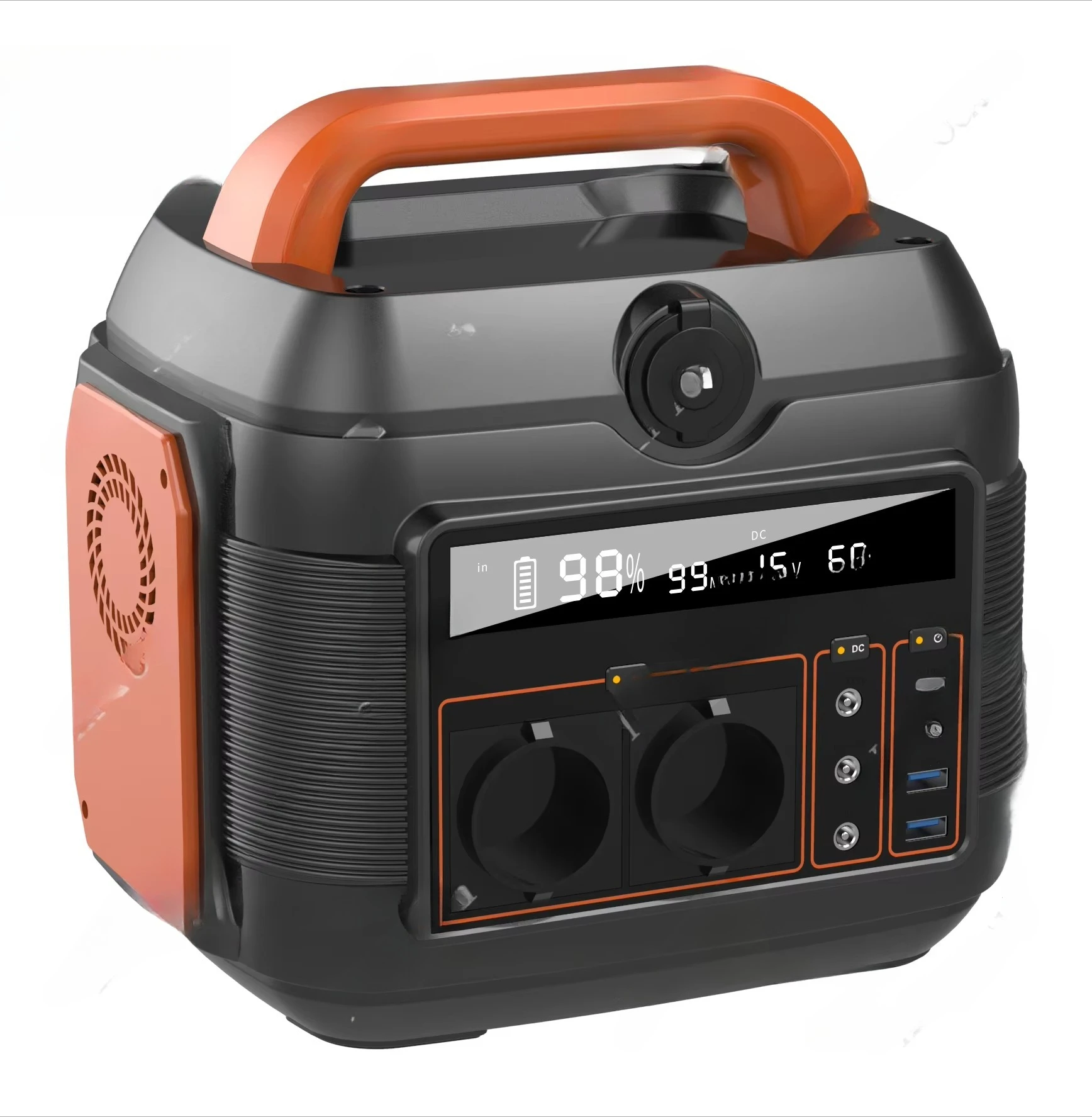 160000 mAh 576Wh 600W solar generator 110 volt 220 volt PD100W outdoor portable emergency power station