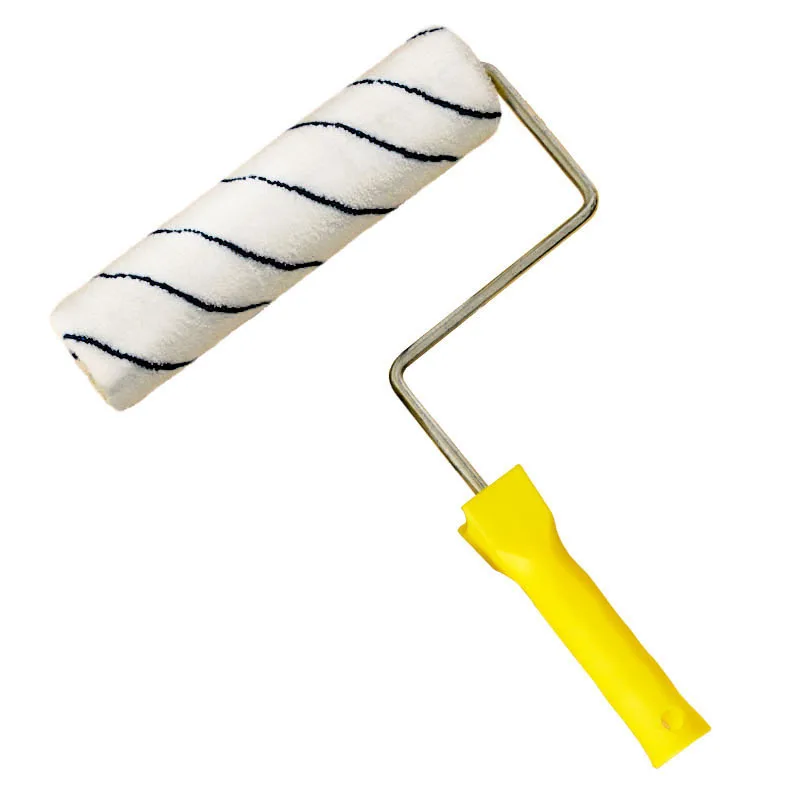 Escova de rolo de lã curta 4 polegadas 5 polegadas 6 polegadas 7 polegadas 8 polegadas 9 polegadas 10 polegadas fina lã látex pincel parede rolo escova