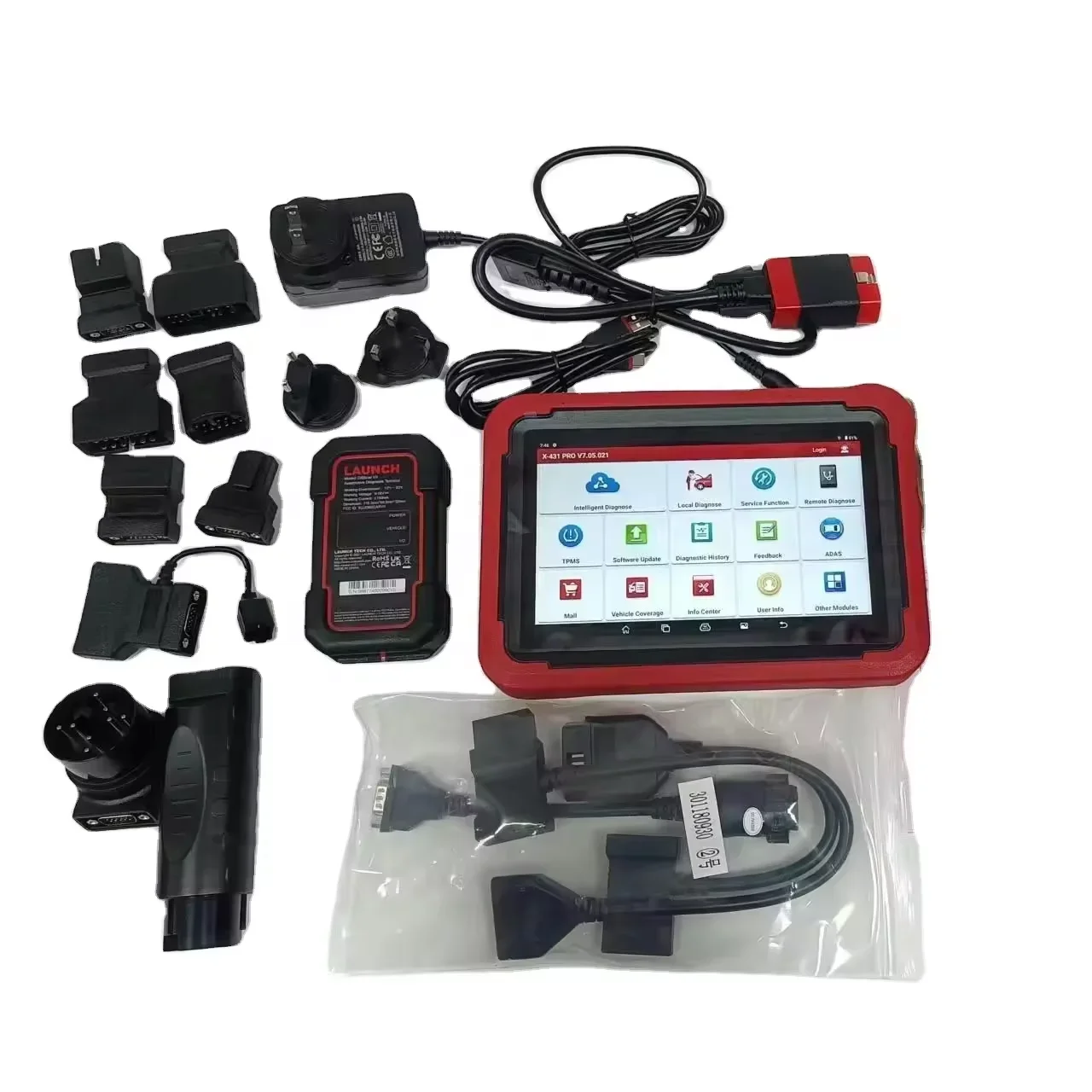 LANCERING Universele Auto Scanner X431 PROS V5.0 Auto Fout Reparatie Bluetooth WIFI Diagnostic Tool Scanner Auto Apparatuur