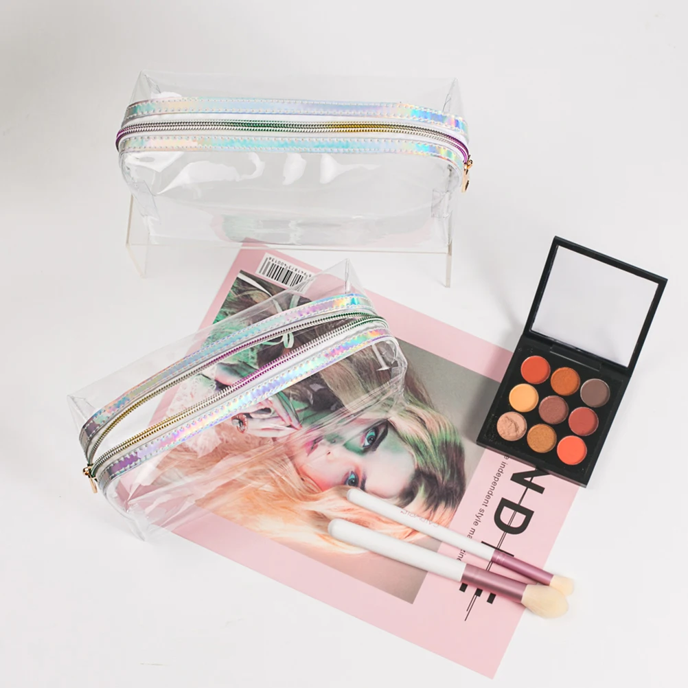 

Bag Large Capacity Travel Toiletry Marble Zipper Handbag Eco Friendly Durable Storage Cosmetics Jewelry Perfume