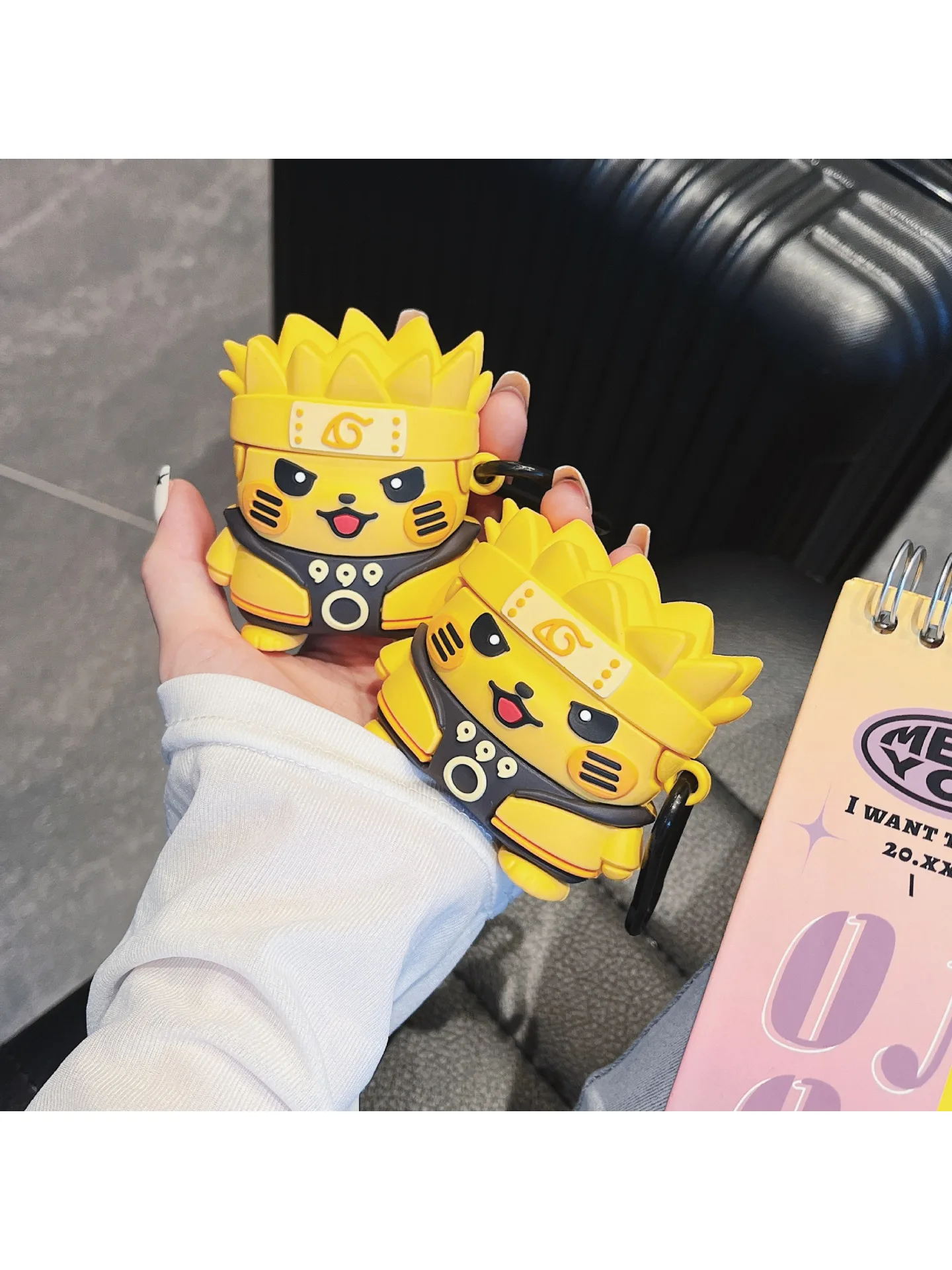 Naruto pour étui Airpods 4, housse de protection souple pour écouteurs Anime 3D pour Airpods Pro 2 étui/Airpods 3 2 1 housse Funda