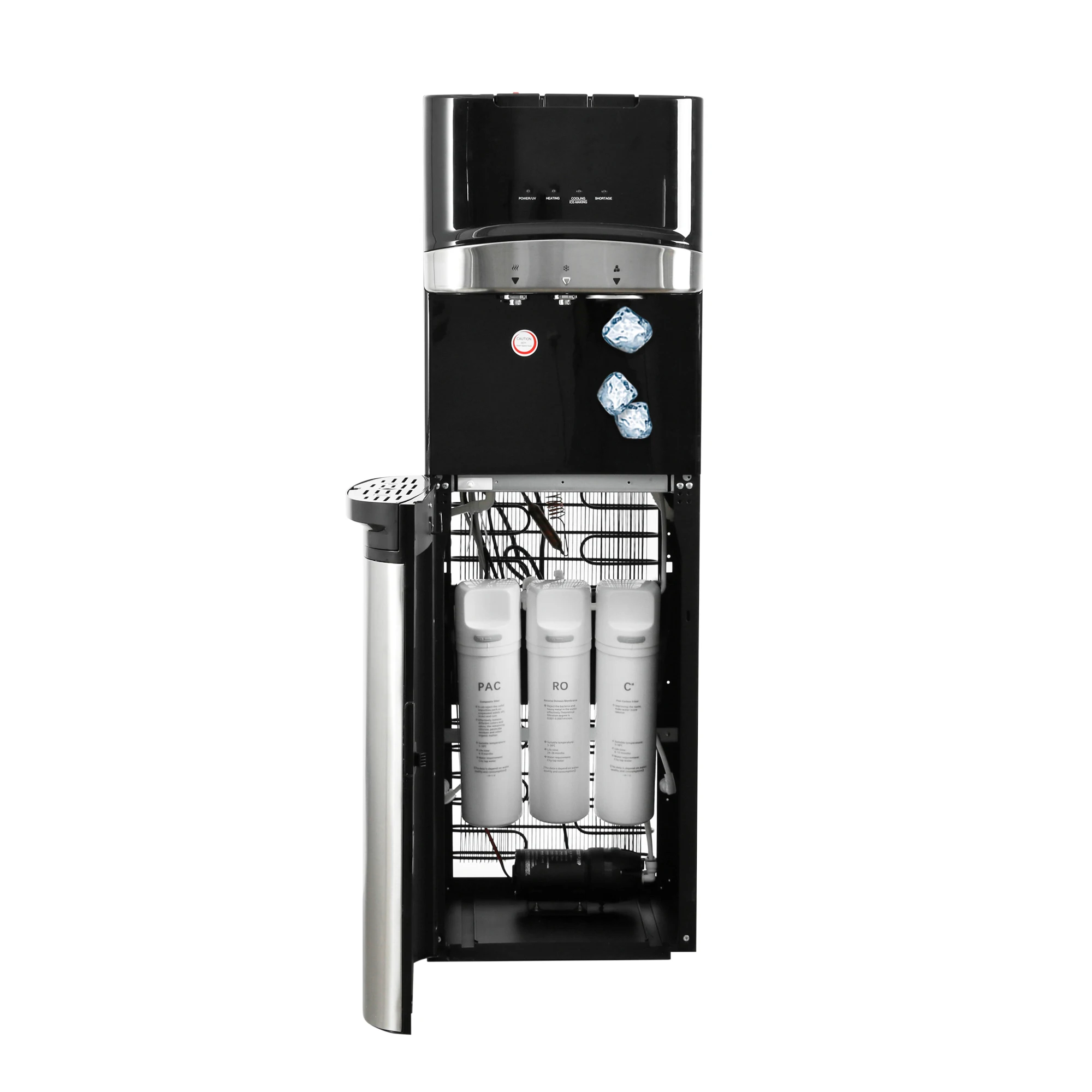 

House Stainless Steel Freestanding Ice Water Purifier Factory Price Hot and Cold Water Purifier Tankless