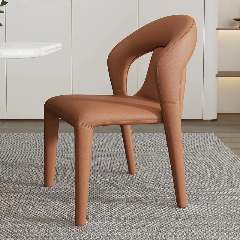 

Accordion Chair Kitchen Stool Soft Luxury Modern Elegant Relaxing Dining Waiting Furniture Designer Restaurant Sillas Furniture