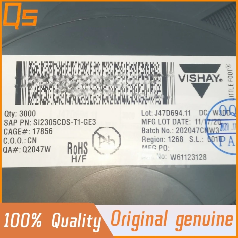 New Original SI2305CDS-T1-GE3 N5 SOT-23-3 N-channel MOS field-effect transistor