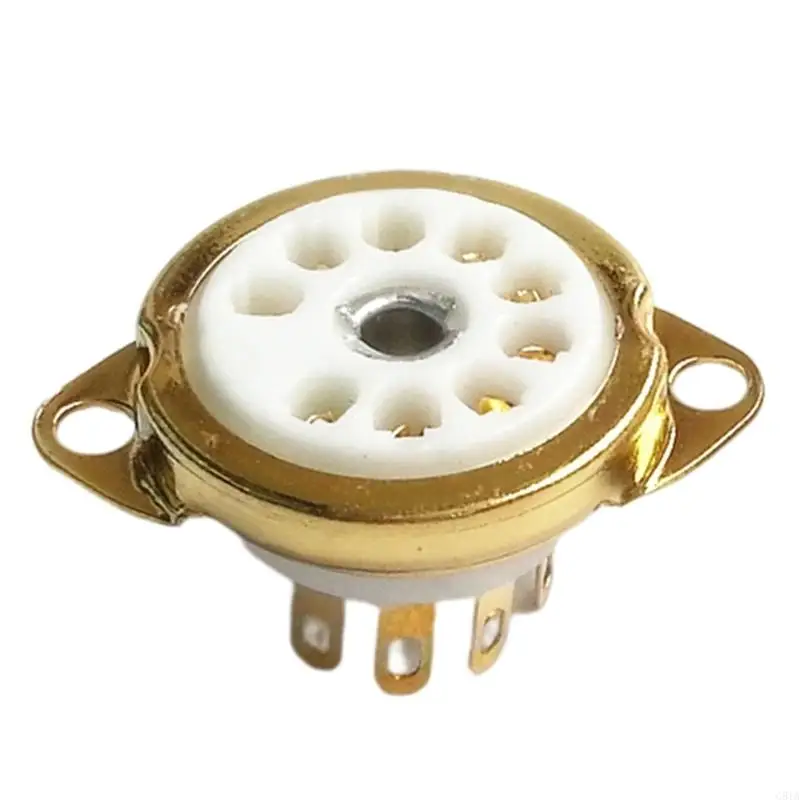 G8TA 5pcs ổ cắm ống 9pin bền 9pin cho 12AX7.12AT7,12AU7, ECC83, ECC82, E88CC 6922 6P1 6P14 6N1 6N2 6N3 6N4