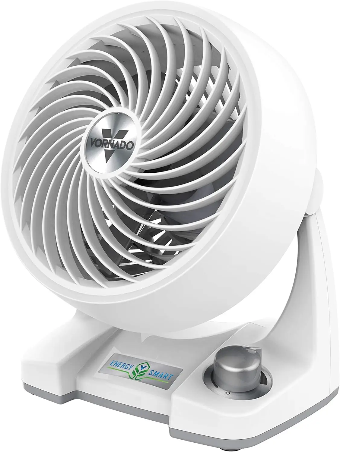 

Компактный вентилятор-циркулятор Energy Smart с регулируемой скоростью, мощное охлаждение для спальни, кухни и дома, белый цвет