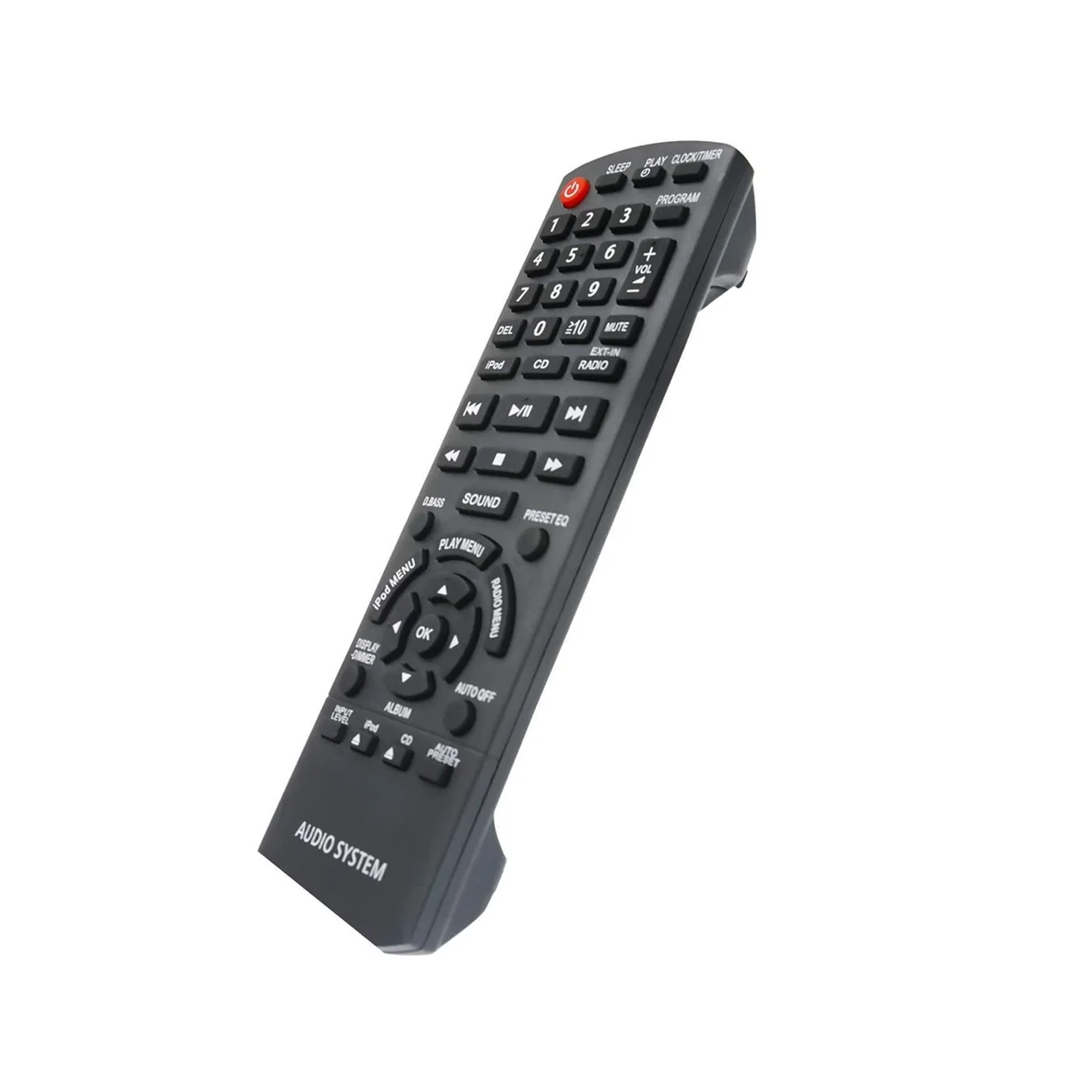 Reemplazo de Control remoto para sistema estéreo compacto Panasonic