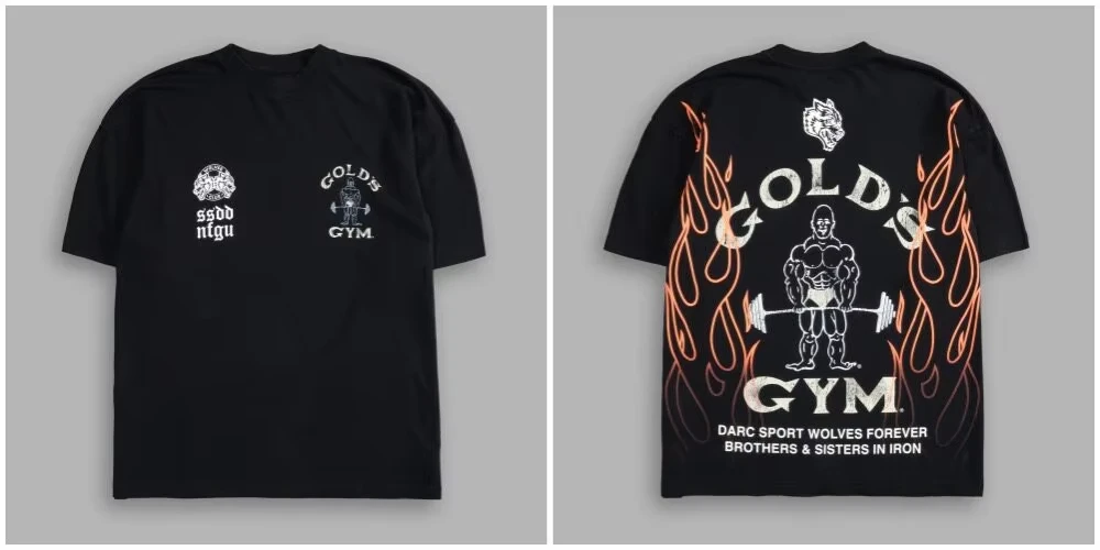 SBD Short Sleeve British Strongman Competition T-shirt Popular Training Sports Round Neck T-shirt Fitness