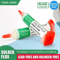 Flux Solda Seringa Flux, Solda Tin Paste, Sem Chumbo, OT-558, Telefone, LED, BGA, SMD, PGA, Reparo PCB, Agulhas, Ferramentas de Retrabalho, 10cc