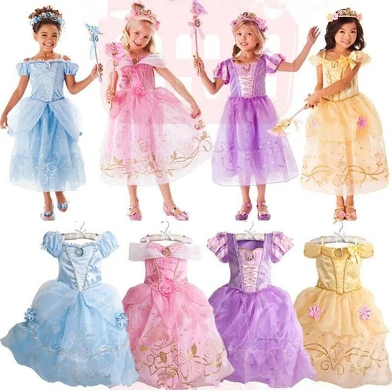 

Girls Summer Dress Kids Costume Baby Girl Princess Dress