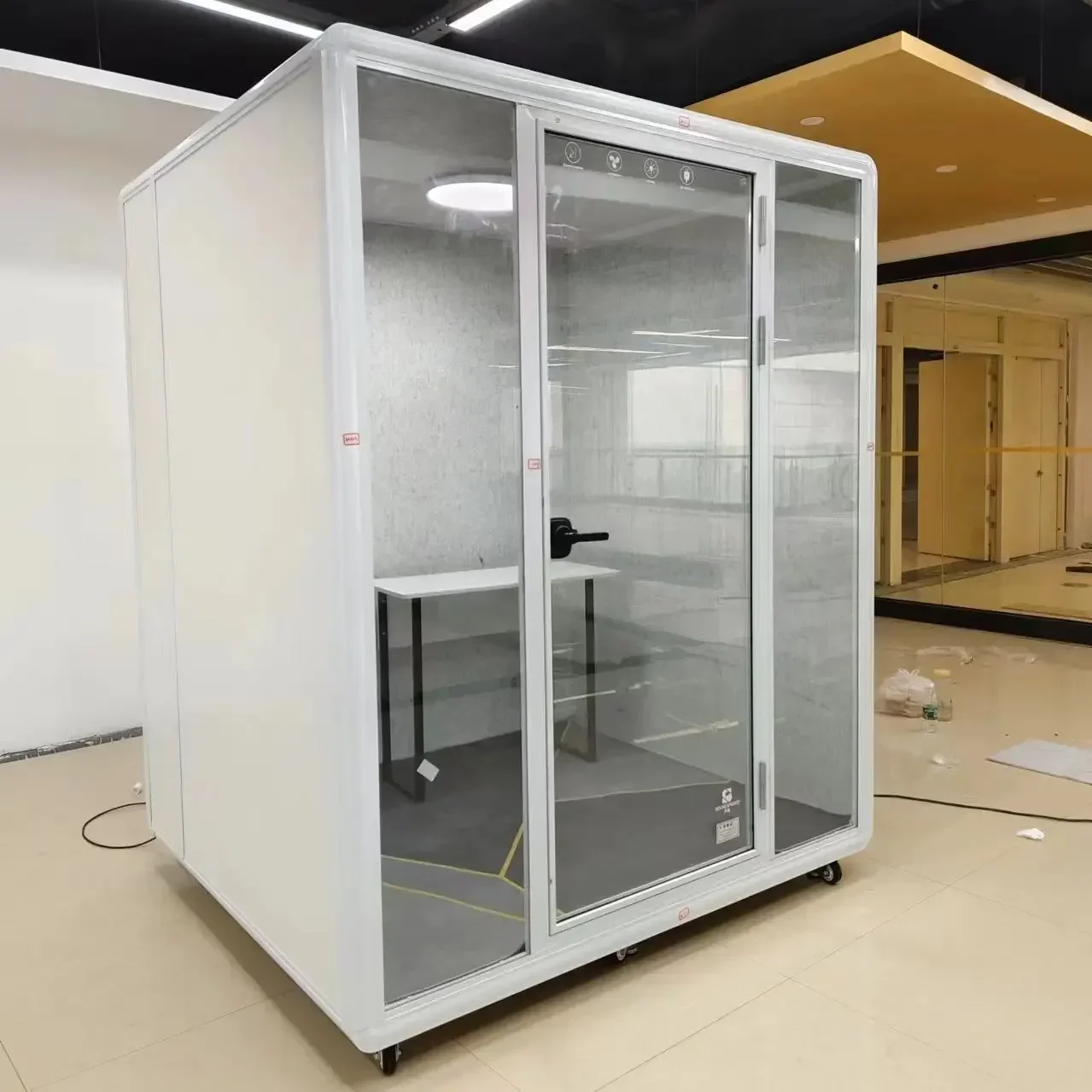 LJYRemovable mobile soundproof room sleeping cabin, recording studio office, telephone booth