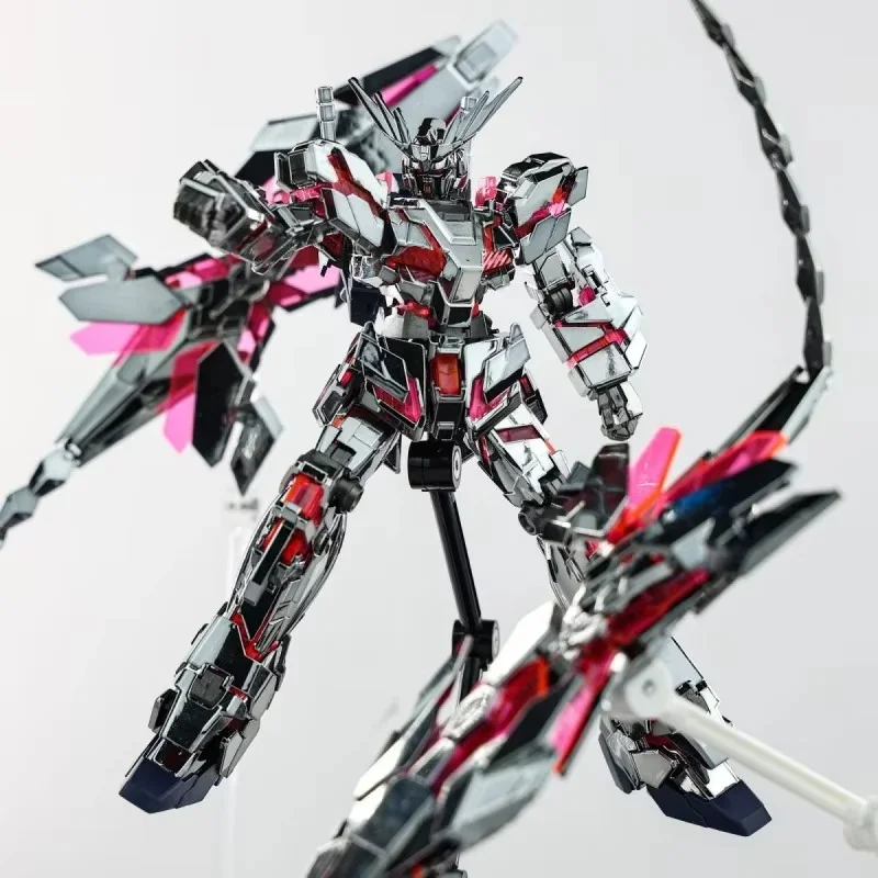 Xd Unicorn Rx-0 modo de destino Hg 1/144 galvanizado acero oscuro Phoenix negro montaje modelo Kit Mech acción en Stock