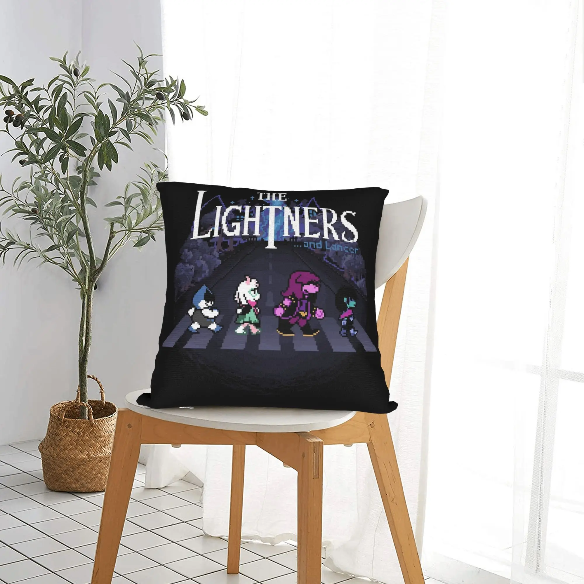 Deltarunes Kris Ralsei Susie Pillowcase Printed Cushion Cover Decorations  Throw Pillow Case Cover Sofa Dropshipping