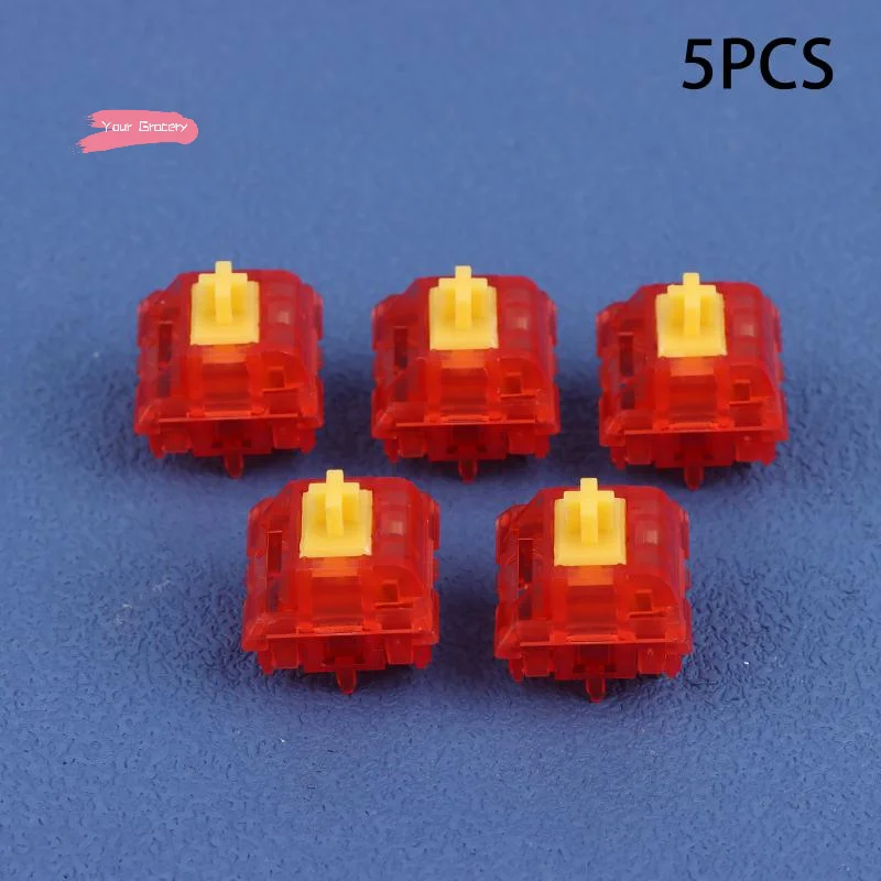 Y-5PCS Y2 Switch Linear HIFI 32g 40g 48g 53g RGB Mechanical Gaming Keyboard Office Lubricated PC Accessories