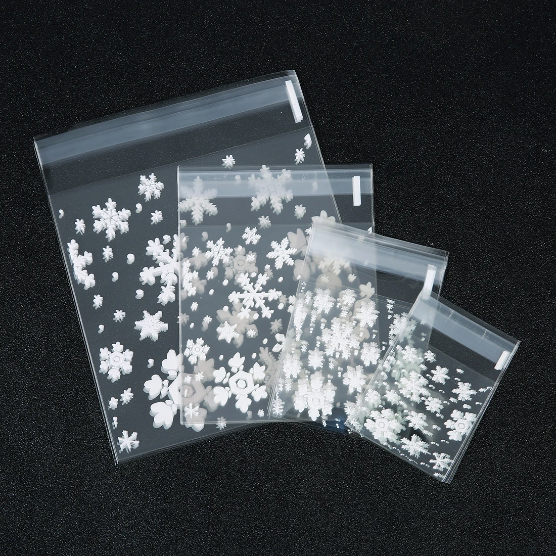 100 Teile/los Transparent Dot Taschen Kleine Ziplock Schmuck Verpackung Taschen Frische-halten Staubdicht Wiederverschließbare Candy Cookie Lagerung DIY