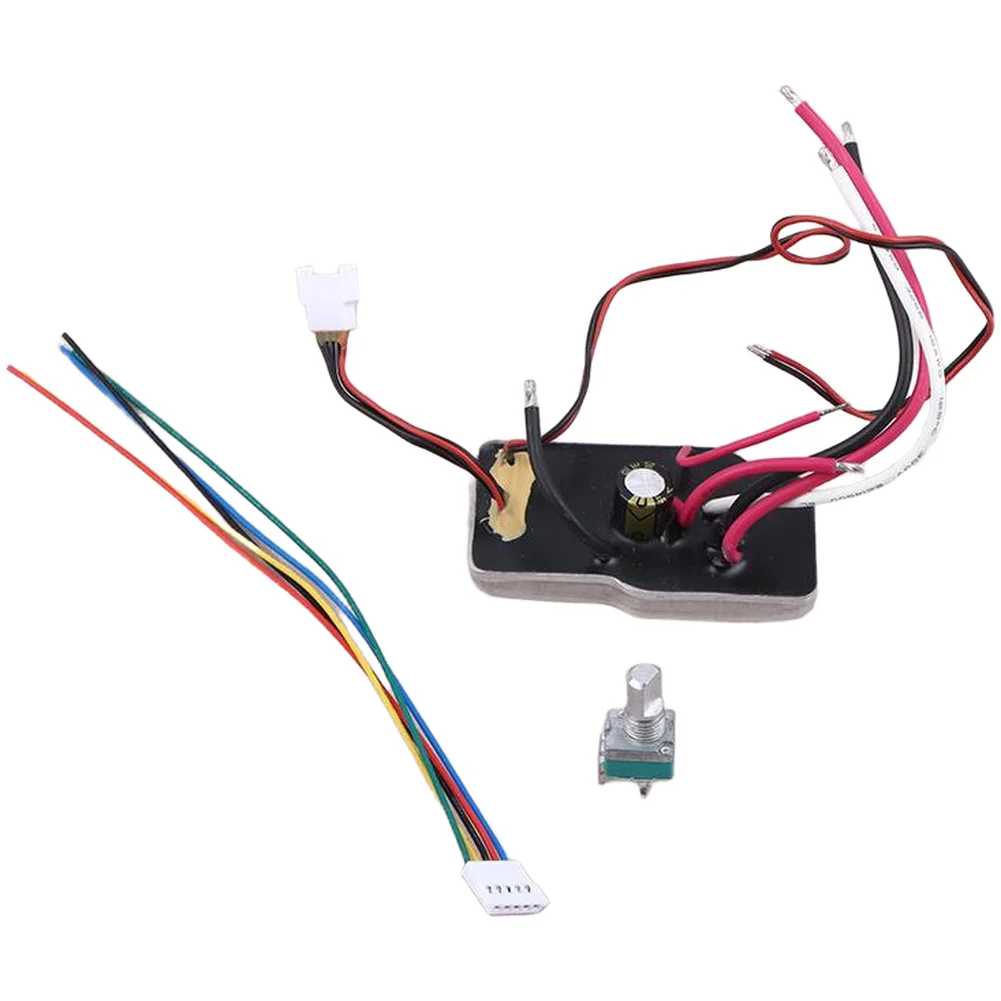 18V 20V Brushless Motor Driver Board 300W Forward Reverse Control LED Indicator Interface Compact Size 5.9x3.4cm Black