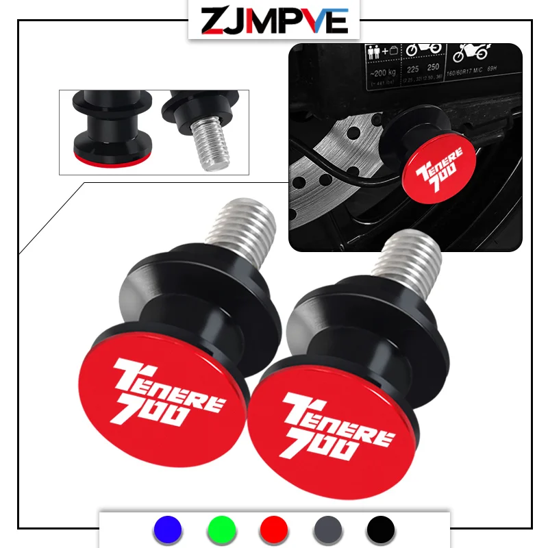 

NEW For YAMAHA TENERE700 Tenere700 TENERE 700 2019-2024 Motorcycle 6mm Swingarm Spools stand screws Slider Protector Accessories