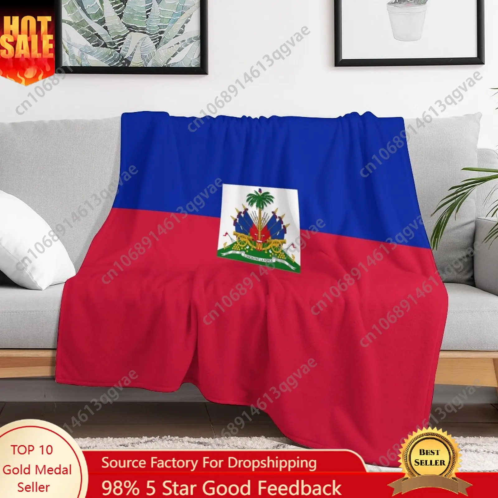 

Haiti Flag Flannel Blankets Are Soft Comfortable and Warm Perfect for Winter Naps Homes Offices Travel Camping and More