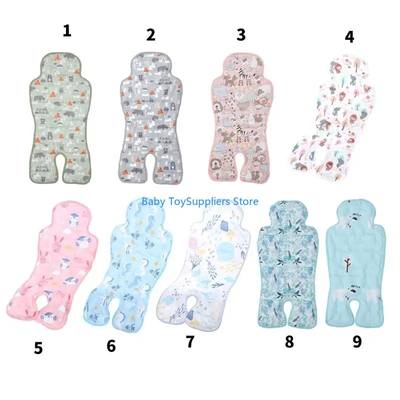 

R1WF Cooling Liners Toddler Cooling Cushions Pad for Baby Strollers & High Chairs