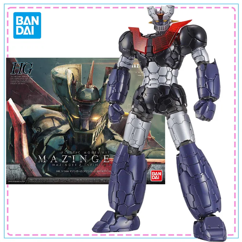 

Bandai HG 1/144, оригинальная фигурка Mazinger Z, комплект модели, аниме-фигурки Mazinger Z, коллекция Infinity, экшн-фигурка ModelToy
