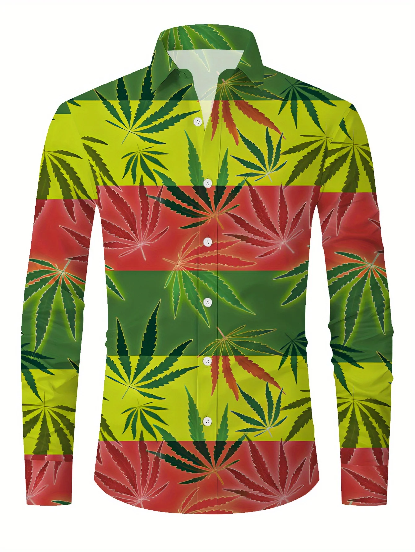 

Vintage 3D Printed Long Sleeve Shirts For Men Hawaii Fresh Casual Lapel Tops Camisas Elegantes Para Hombre Button Up Shirts Men，