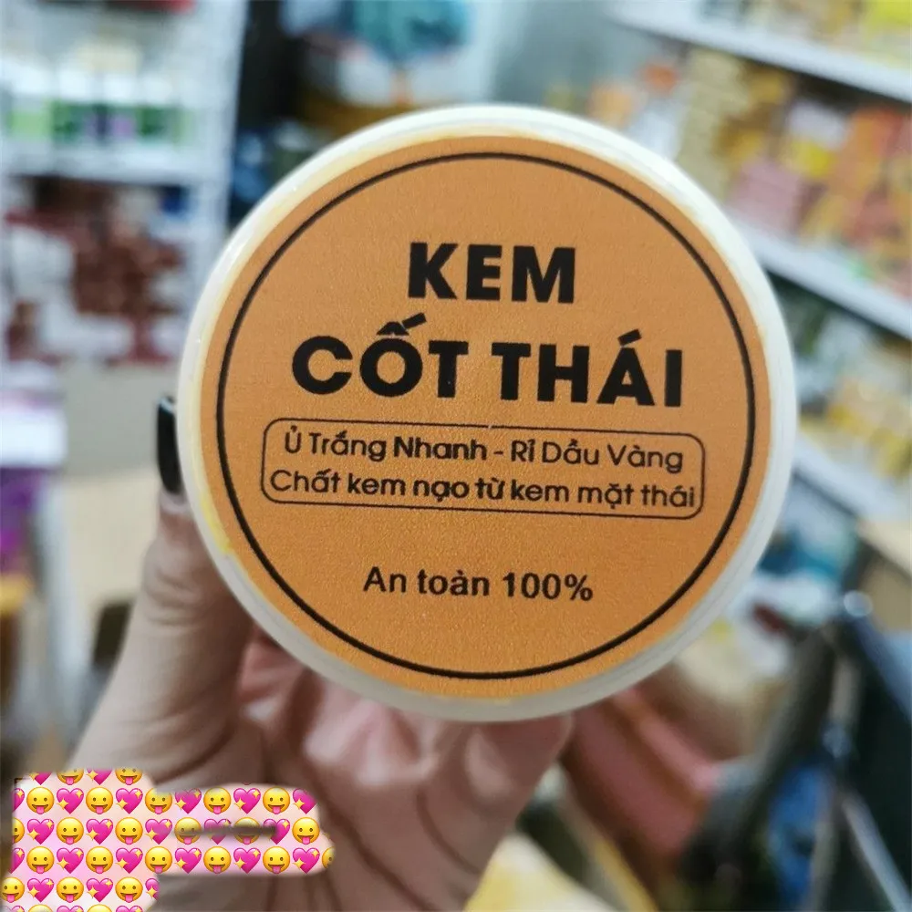 

botellas Vietnam brillo corporal hidratante aclarador kem cot thai cao cap u trang manh tham nhanh xanh 200g