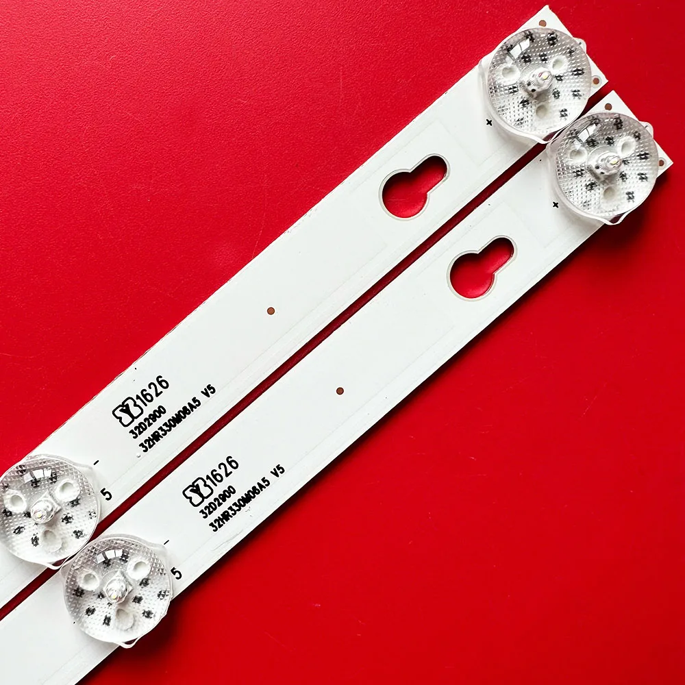 10/20/30PCS LED Backlight Strip apply to 4C-LB3206-HR01J 32HR330M06A5 32D2900 32l1800 32l2600 32l2800 32l2900 L32s4900 32d2900