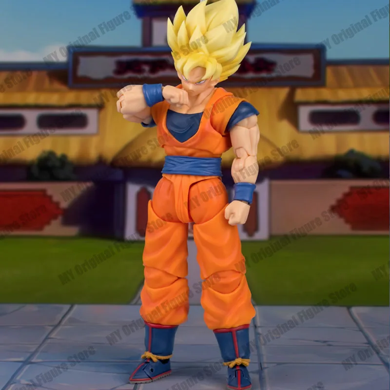 Figura de ação Demoniacal Fit Dragon Ball Super Saiyan Goku 3.0 Corpo Martialista Forever DBZ Guerreiro da outras Estatuetas da costa