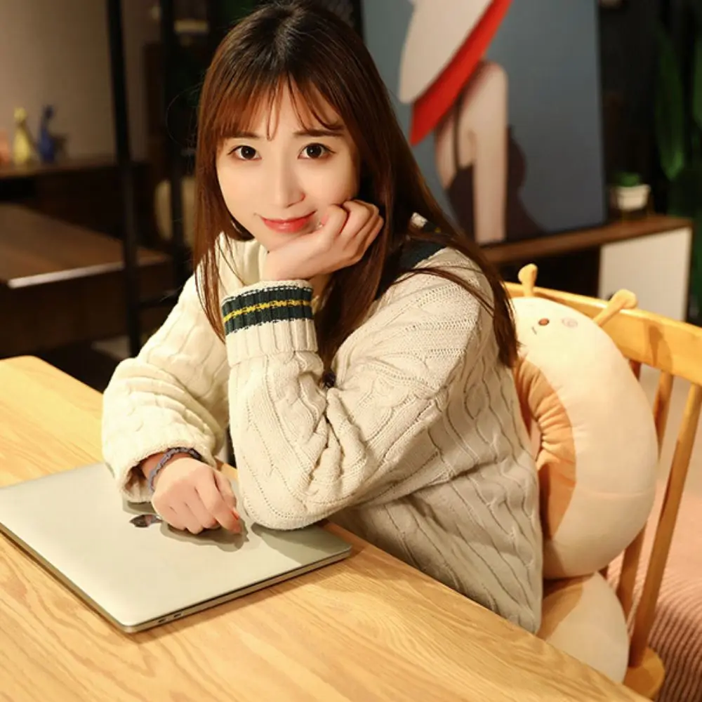 PP Cotton Bread Seat Cushion Round Soft Chair Cushion Thickened Beathable Doughnut Office Sitting Mat Office Worker