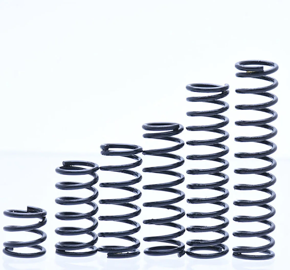 10Pcs 65Mn Steel Black Y-Type Compression Spring Wire Dia 1.2mm * Outer Dia 6-20mm * Length 10-50mm Pressure Spring